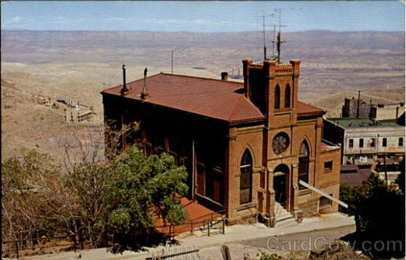 The Holy Family Catholic Church is one of the oldest churches in JErome, AZ
